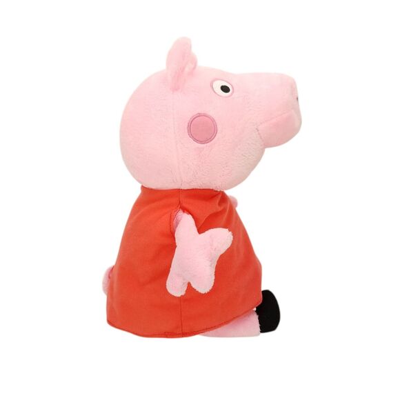 Fiesta Peppa Pig 13.5" Plush Stuffed Animal Toy Red Dress - Picture 4 of 11